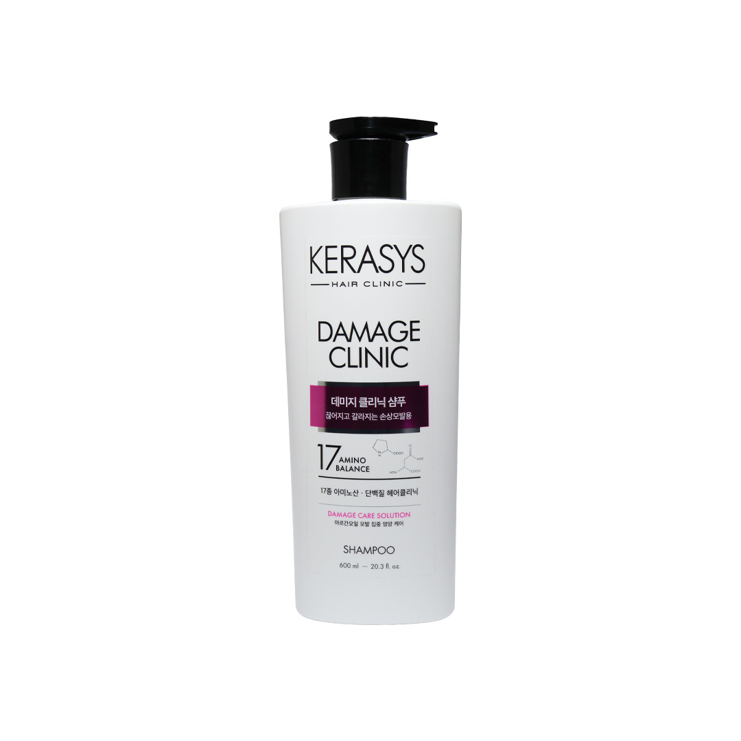 Kerasys Damage Clinic Protein Shampoo 600ml repairing and nourishing shampoo
